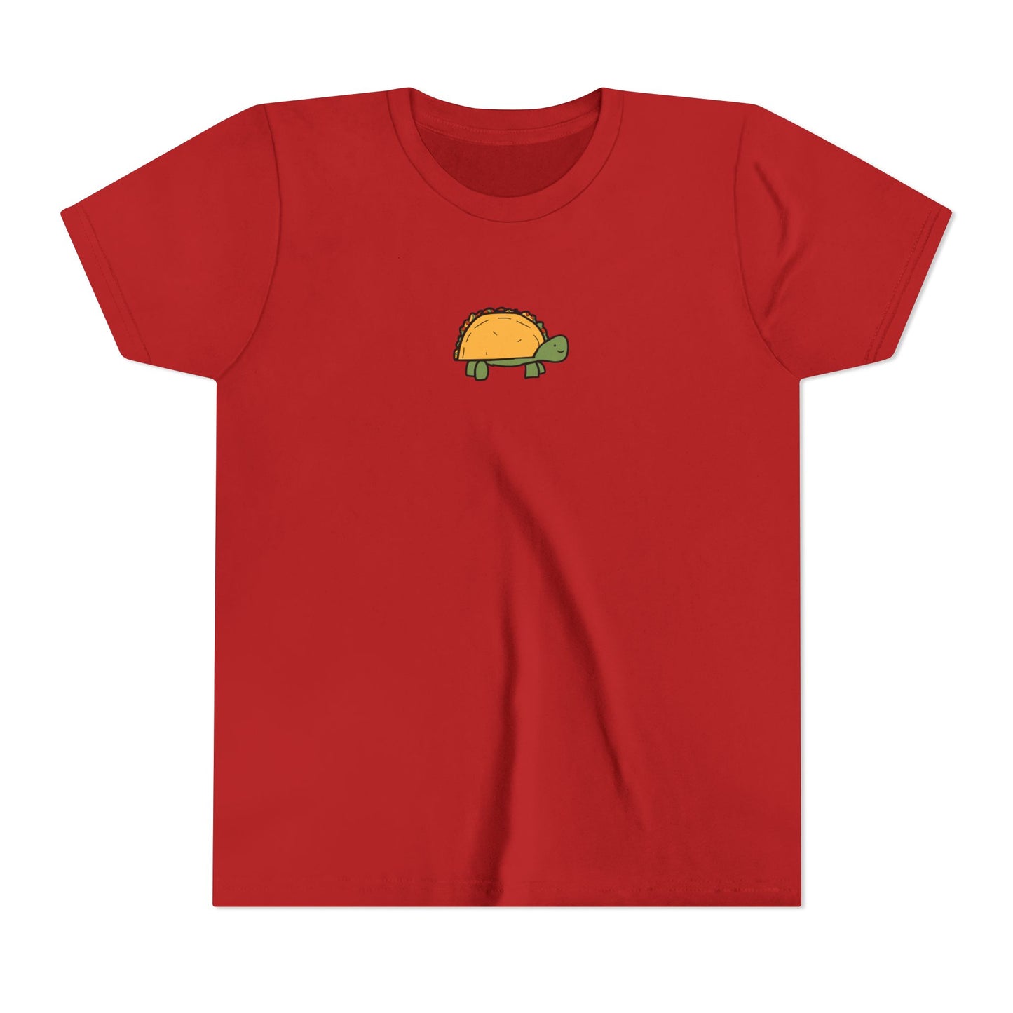 Kids Taco Turtle Tee - Cute Kids Graphic Short Sleeve Shirt