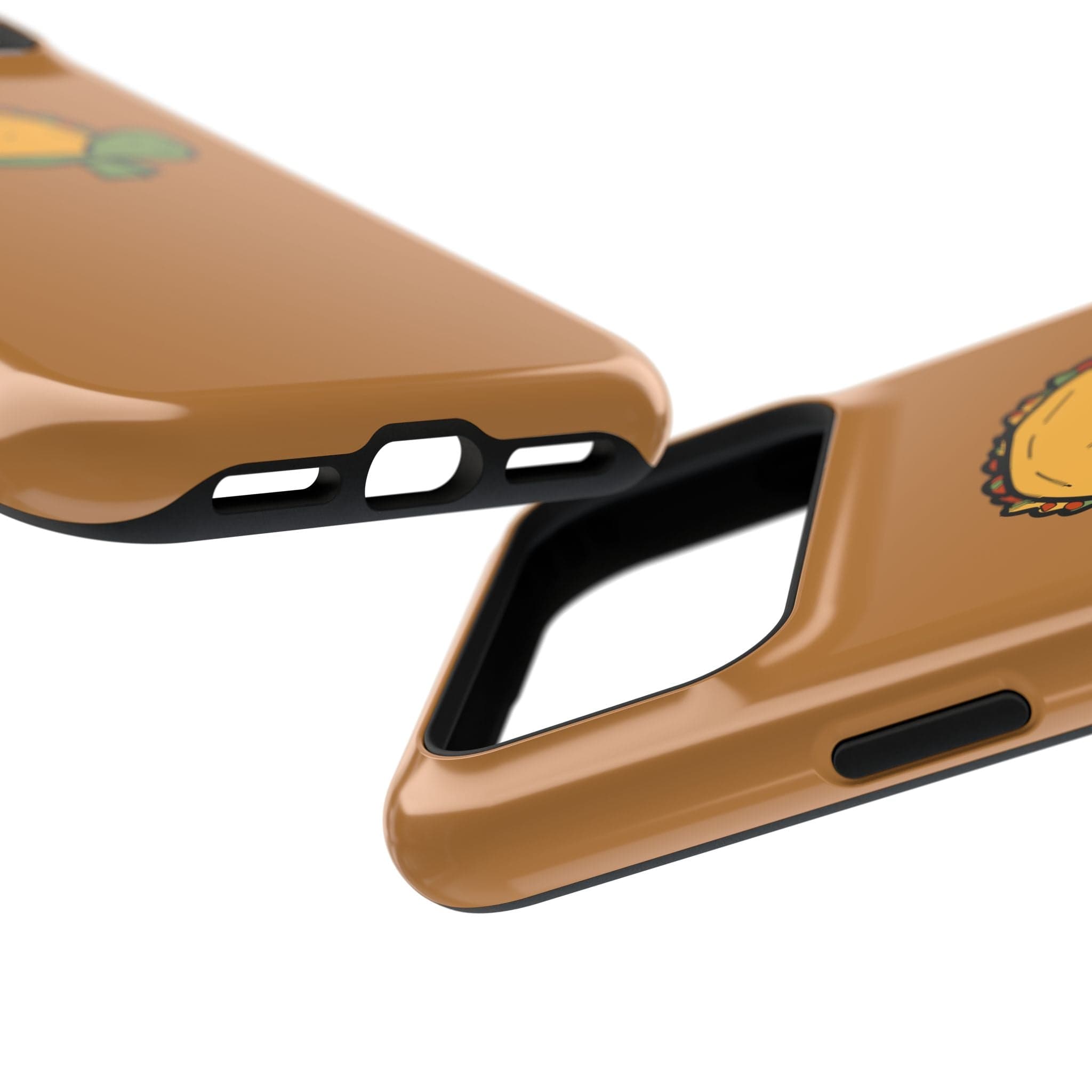 Cute Taco Turtle Phone Case — Impact-Resistant Protective iPhone Cover