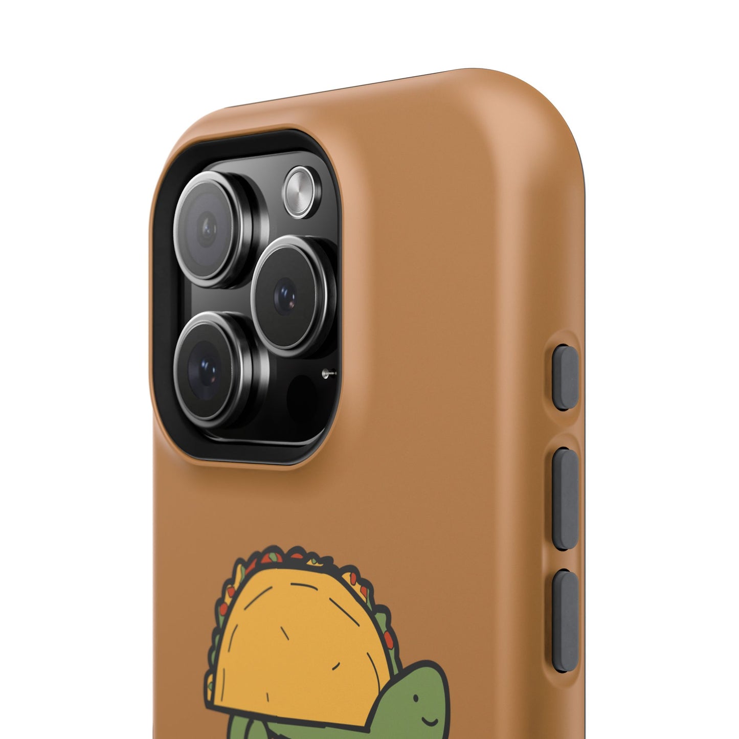 Cute Taco Turtle Phone Case — Impact-Resistant Protective iPhone Cover