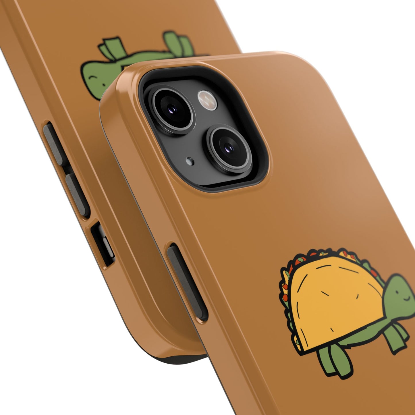 Cute Taco Turtle Phone Case — Impact-Resistant Protective iPhone Cover