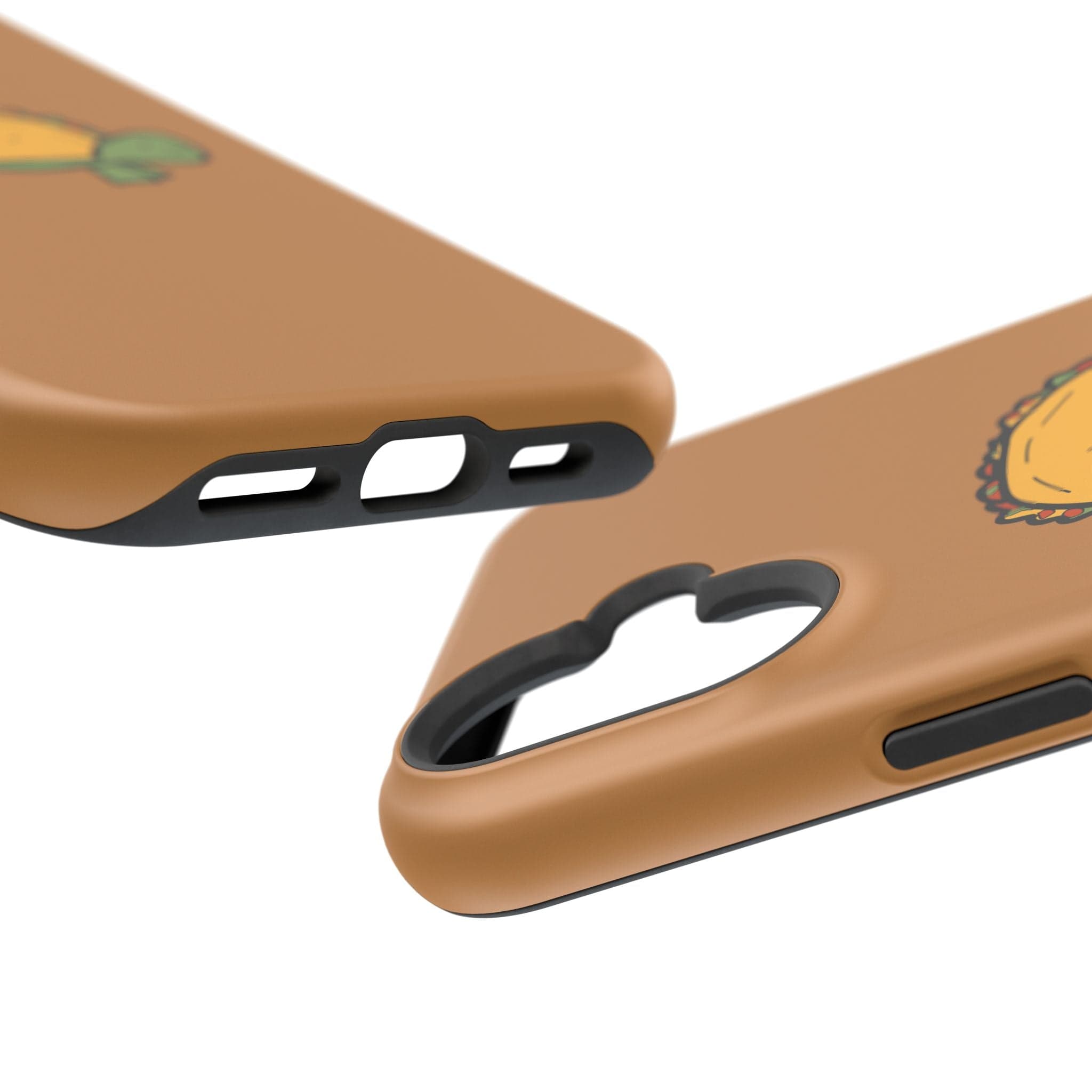 Cute Taco Turtle Phone Case — Impact-Resistant Protective iPhone Cover