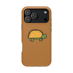 Cute Taco Turtle Phone Case — Impact-Resistant Protective iPhone Cover
