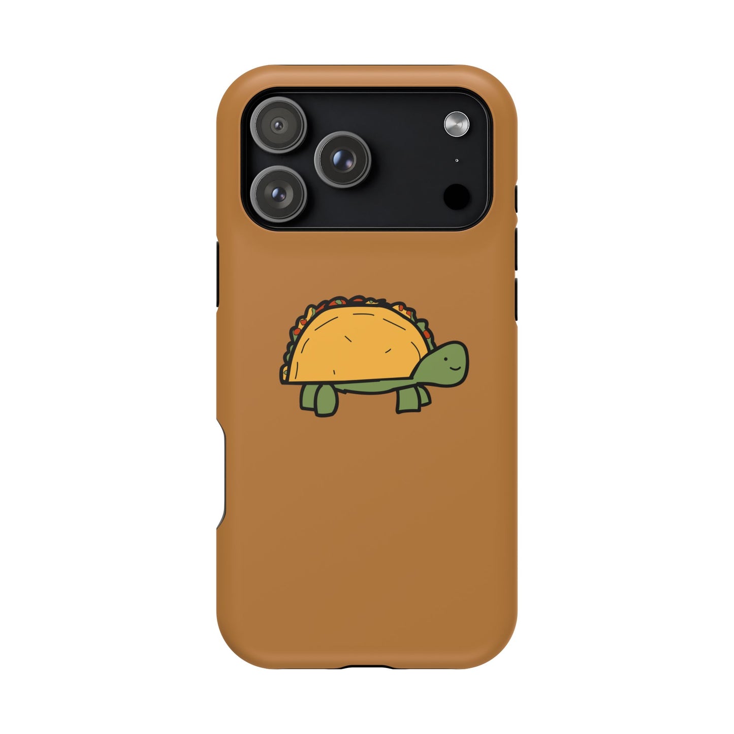 Cute Taco Turtle Phone Case — Impact-Resistant Protective iPhone Cover