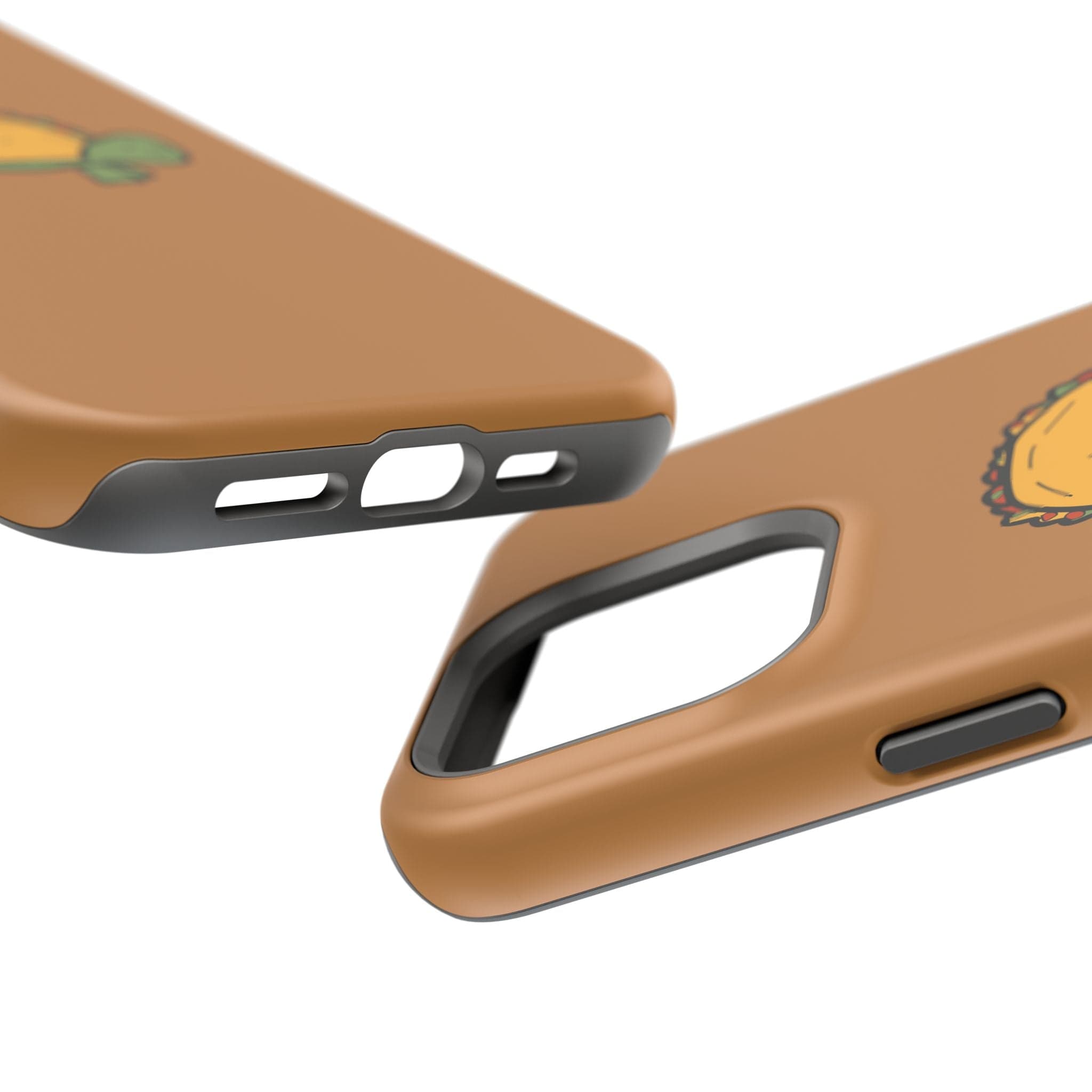 Cute Taco Turtle Phone Case — Impact-Resistant Protective iPhone Cover