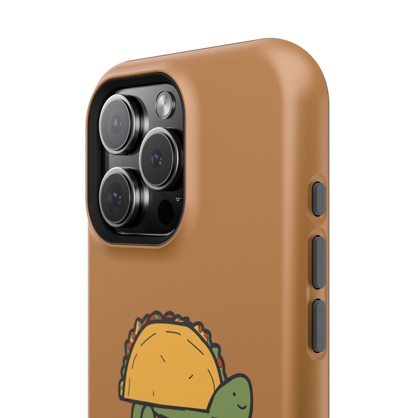 Cute Taco Turtle Phone Case — Impact-Resistant Protective iPhone Cover