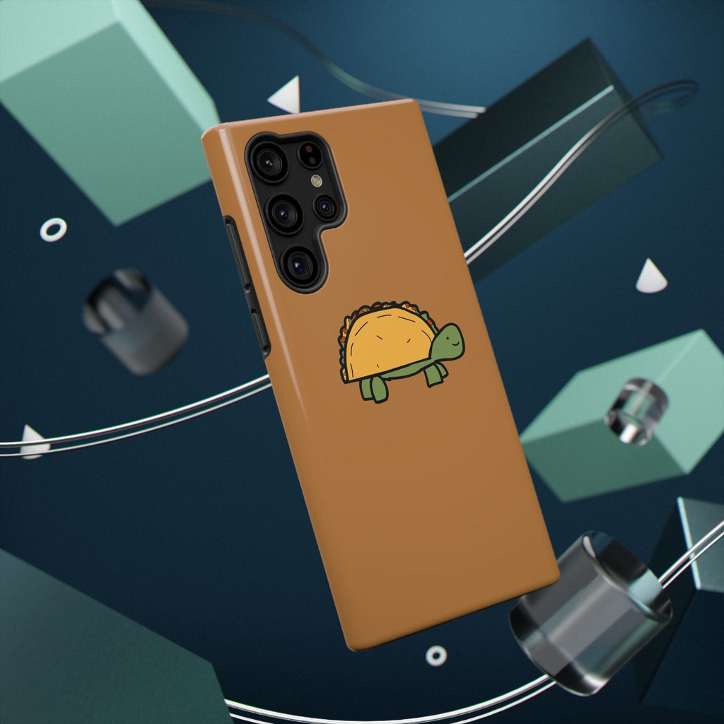 Cute Taco Turtle Phone Case — Impact-Resistant Protective iPhone Cover
