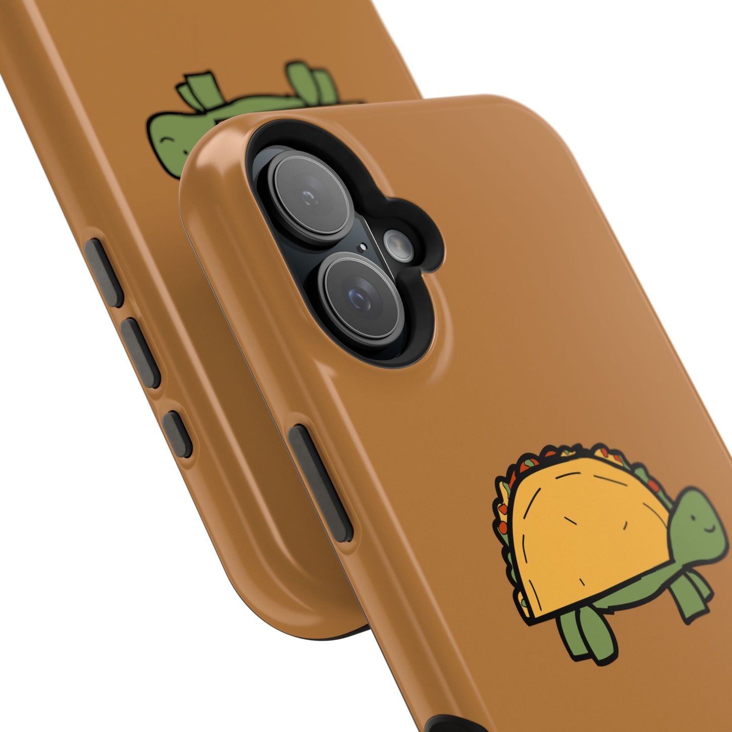 Cute Taco Turtle Phone Case — Impact-Resistant Protective iPhone Cover