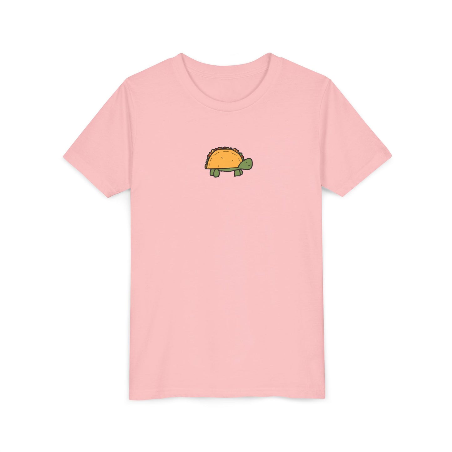 Kids Taco Turtle Tee - Cute Kids Graphic Short Sleeve Shirt