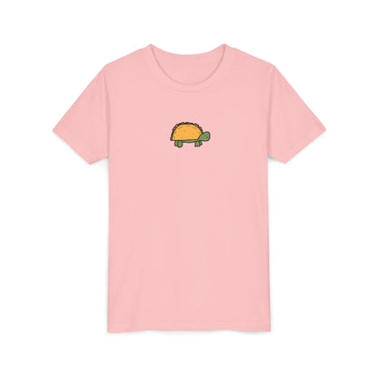 Kids Taco Turtle Tee - Cute Kids Graphic Short Sleeve Shirt