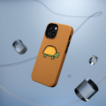 Cute Taco Turtle Phone Case — Impact-Resistant Protective iPhone Cover