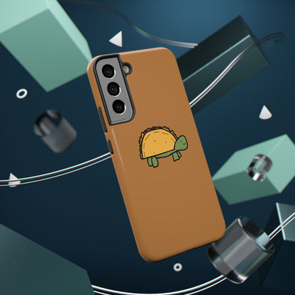 Cute Taco Turtle Phone Case — Impact-Resistant Protective iPhone Cover