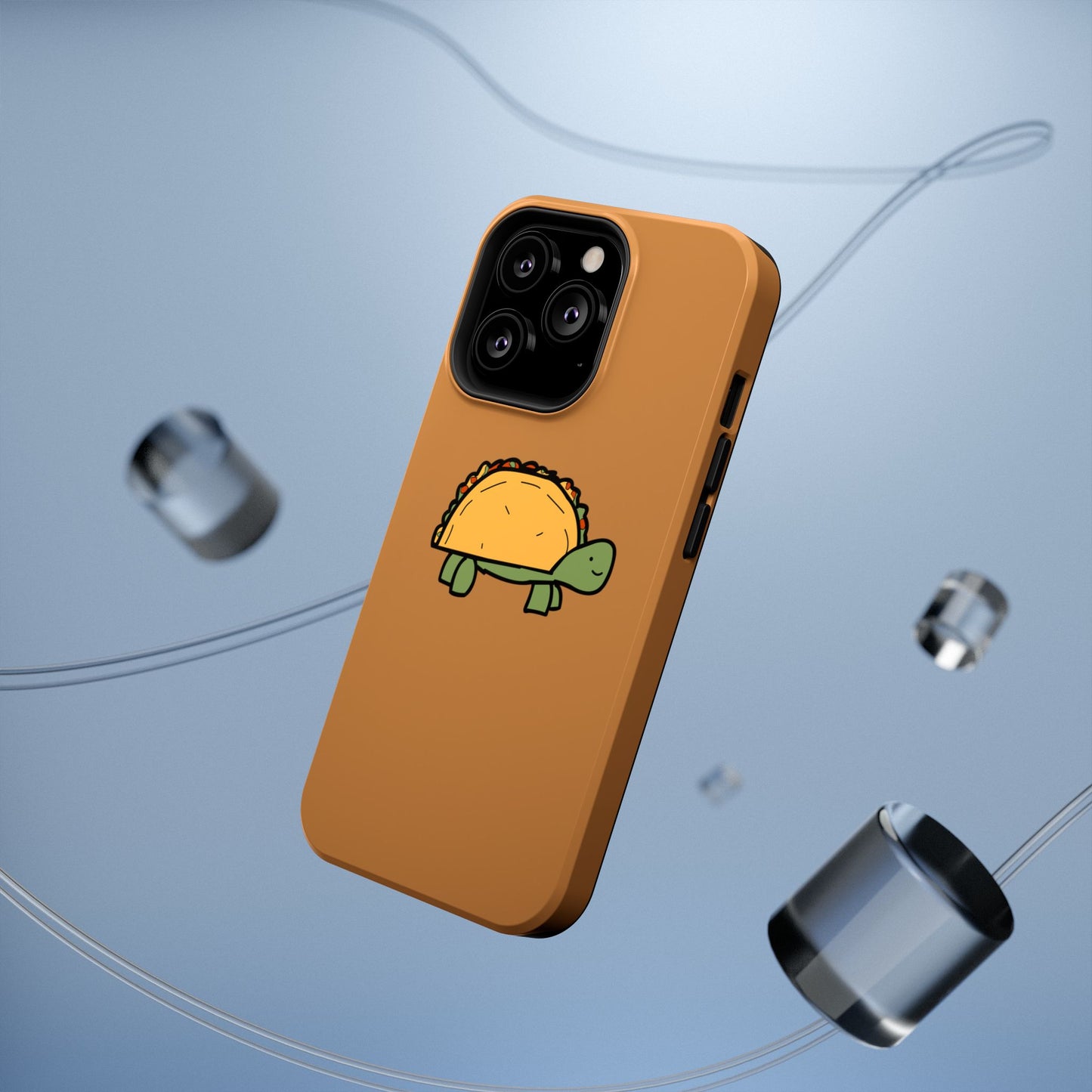 Cute Taco Turtle Phone Case — Impact-Resistant Protective iPhone Cover