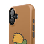 Cute Taco Turtle Phone Case — Impact-Resistant Protective iPhone Cover