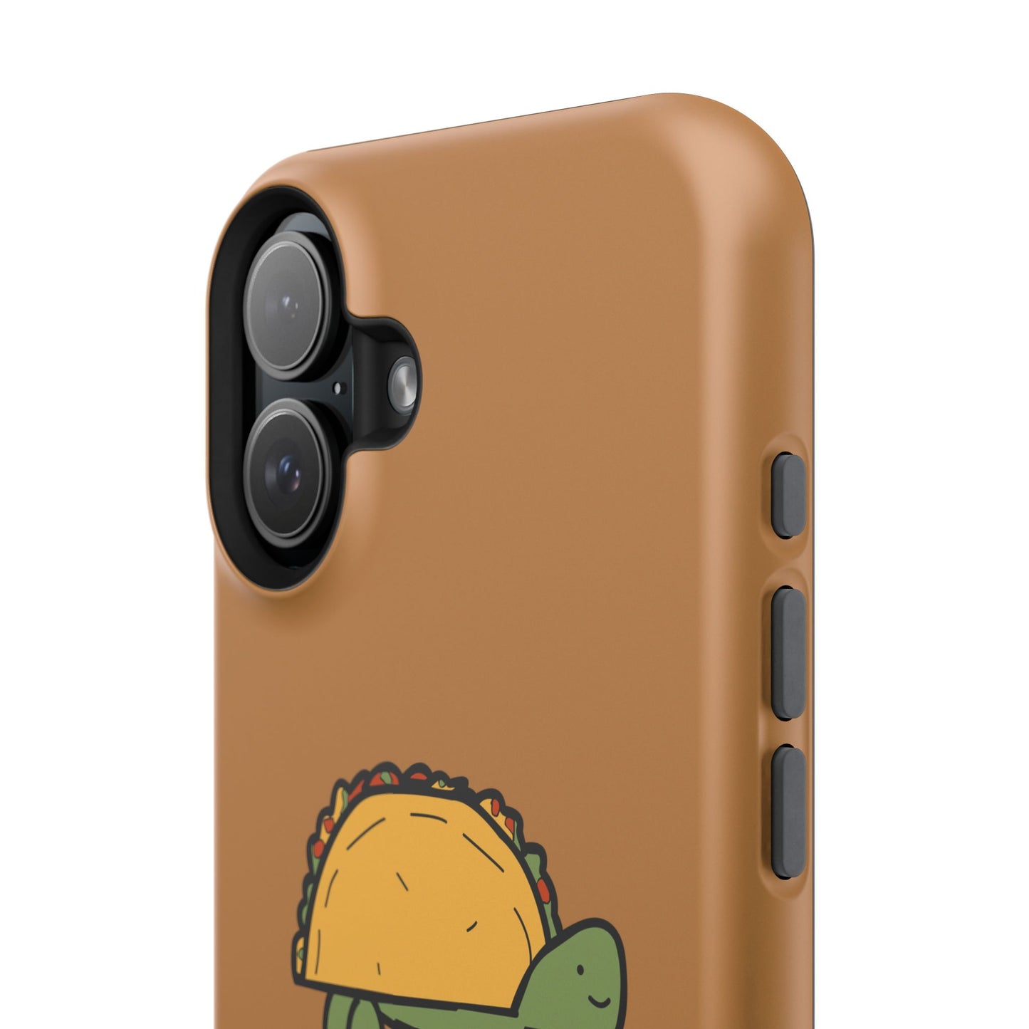Cute Taco Turtle Phone Case — Impact-Resistant Protective iPhone Cover
