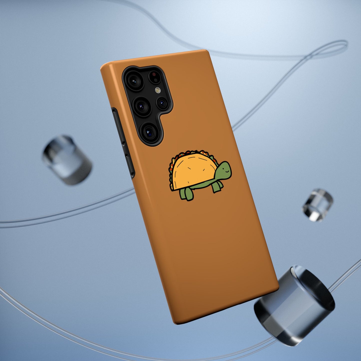 Cute Taco Turtle Phone Case — Impact-Resistant Protective iPhone Cover