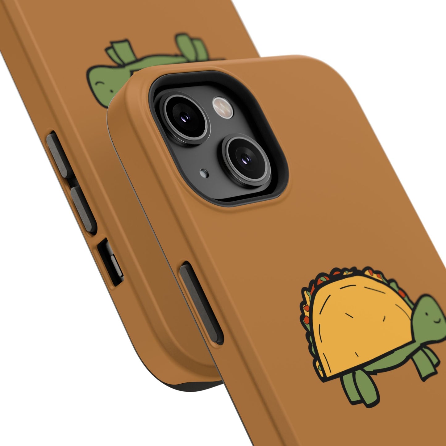 Cute Taco Turtle Phone Case — Impact-Resistant Protective iPhone Cover