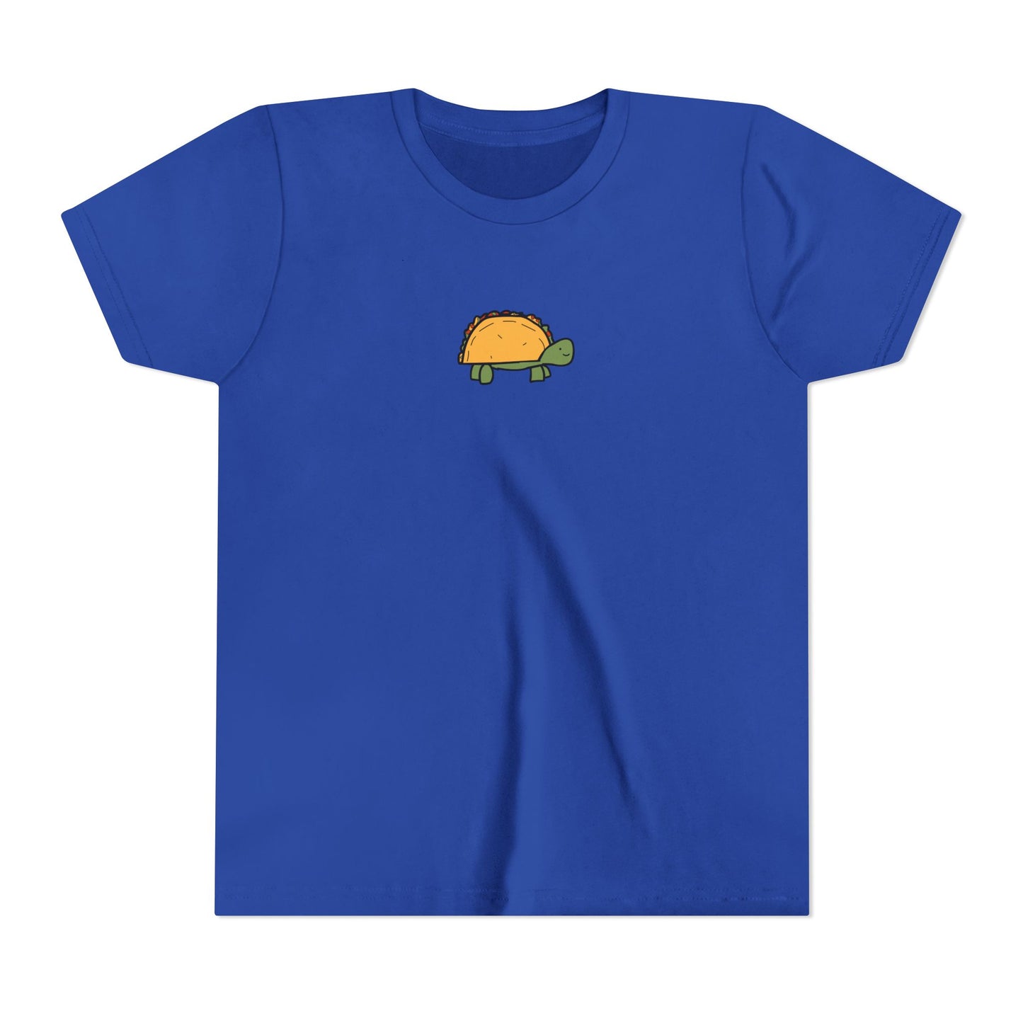 Kids Taco Turtle Tee - Cute Kids Graphic Short Sleeve Shirt