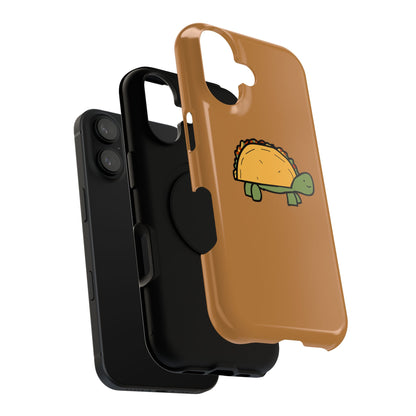 Cute Taco Turtle Phone Case — Impact-Resistant Protective iPhone Cover