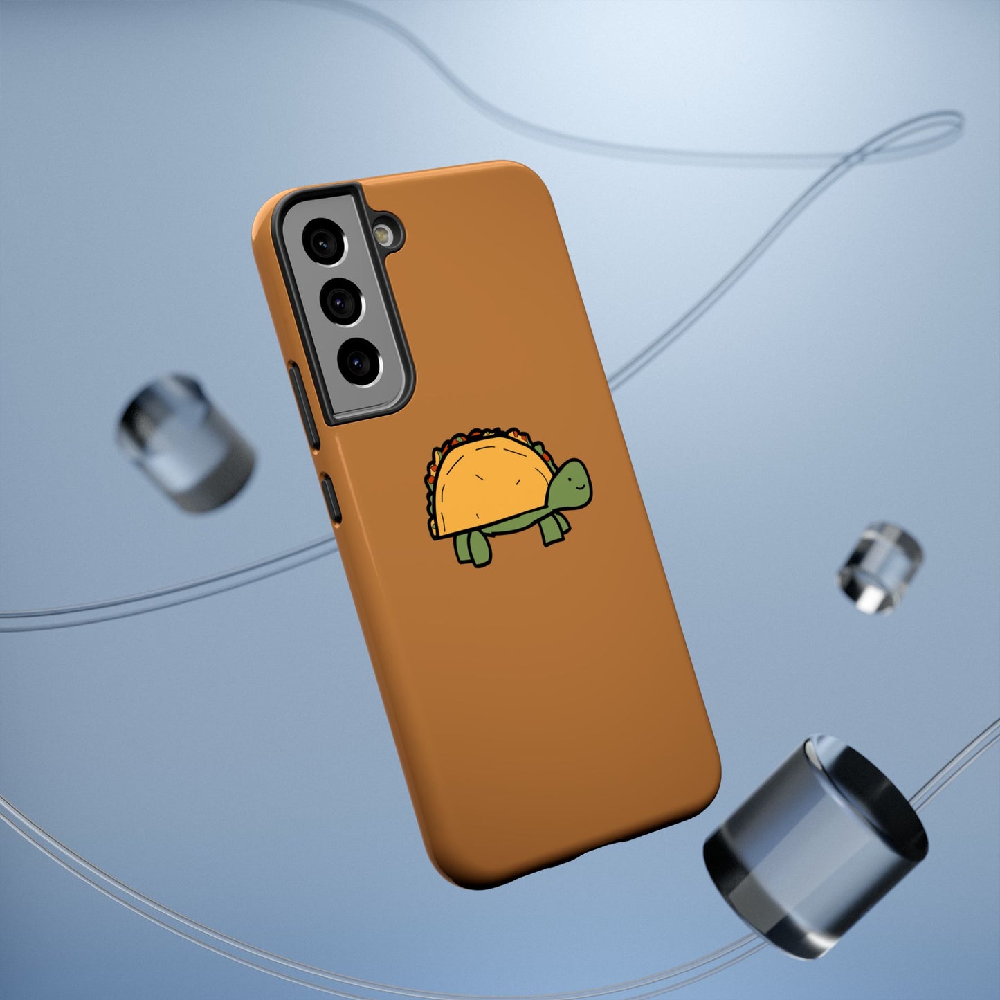 Cute Taco Turtle Phone Case — Impact-Resistant Protective iPhone Cover