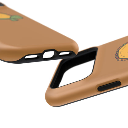 Cute Taco Turtle Phone Case — Impact-Resistant Protective iPhone Cover