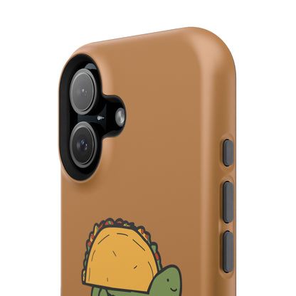 Cute Taco Turtle Phone Case — Impact-Resistant Protective iPhone Cover