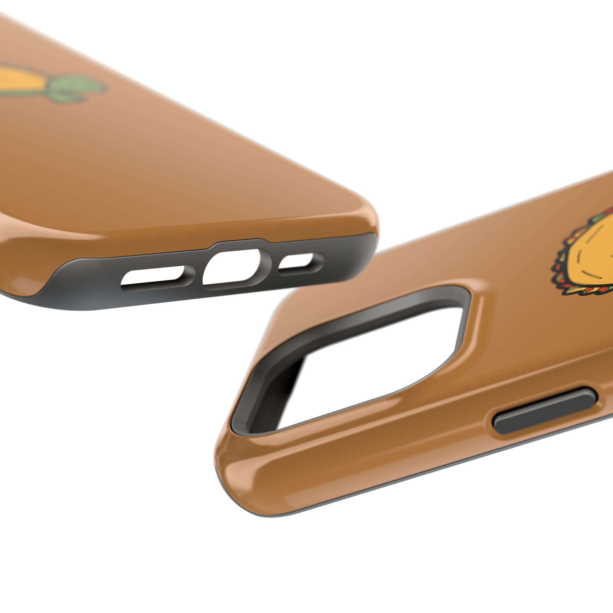 Cute Taco Turtle Phone Case — Impact-Resistant Protective iPhone Cover