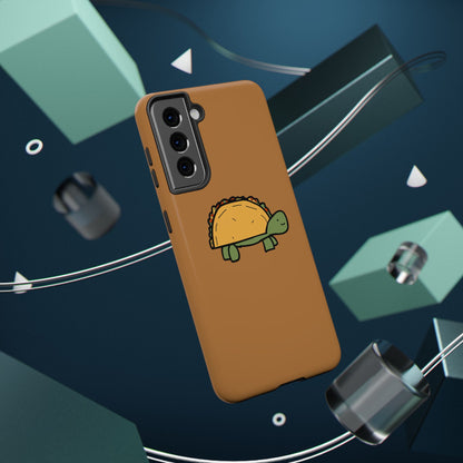 Cute Taco Turtle Phone Case — Impact-Resistant Protective iPhone Cover