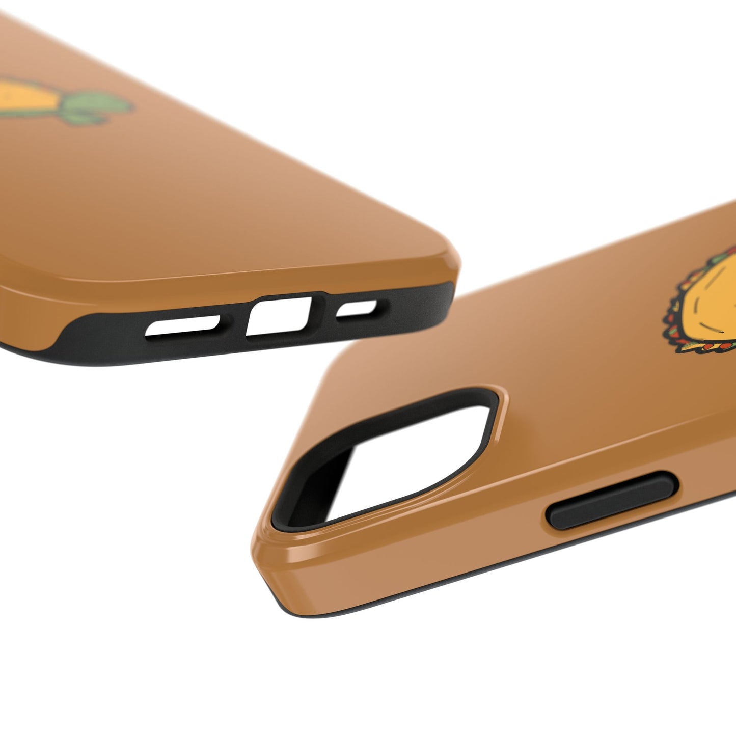 Cute Taco Turtle Phone Case — Impact-Resistant Protective iPhone Cover