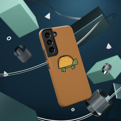 Cute Taco Turtle Phone Case — Impact-Resistant Protective iPhone Cover