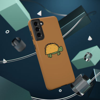 Cute Taco Turtle Phone Case — Impact-Resistant Protective iPhone Cover