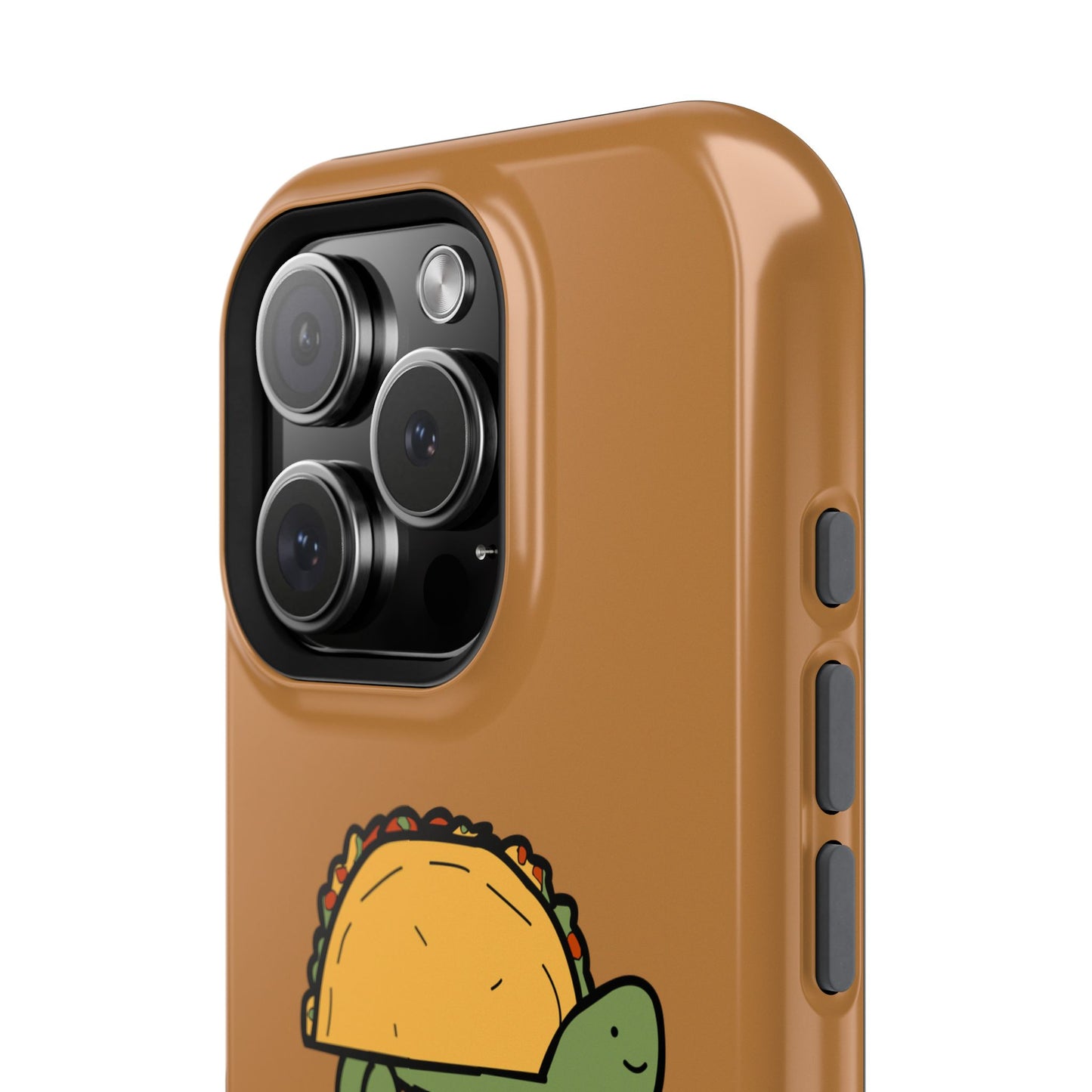 Cute Taco Turtle Phone Case — Impact-Resistant Protective iPhone Cover