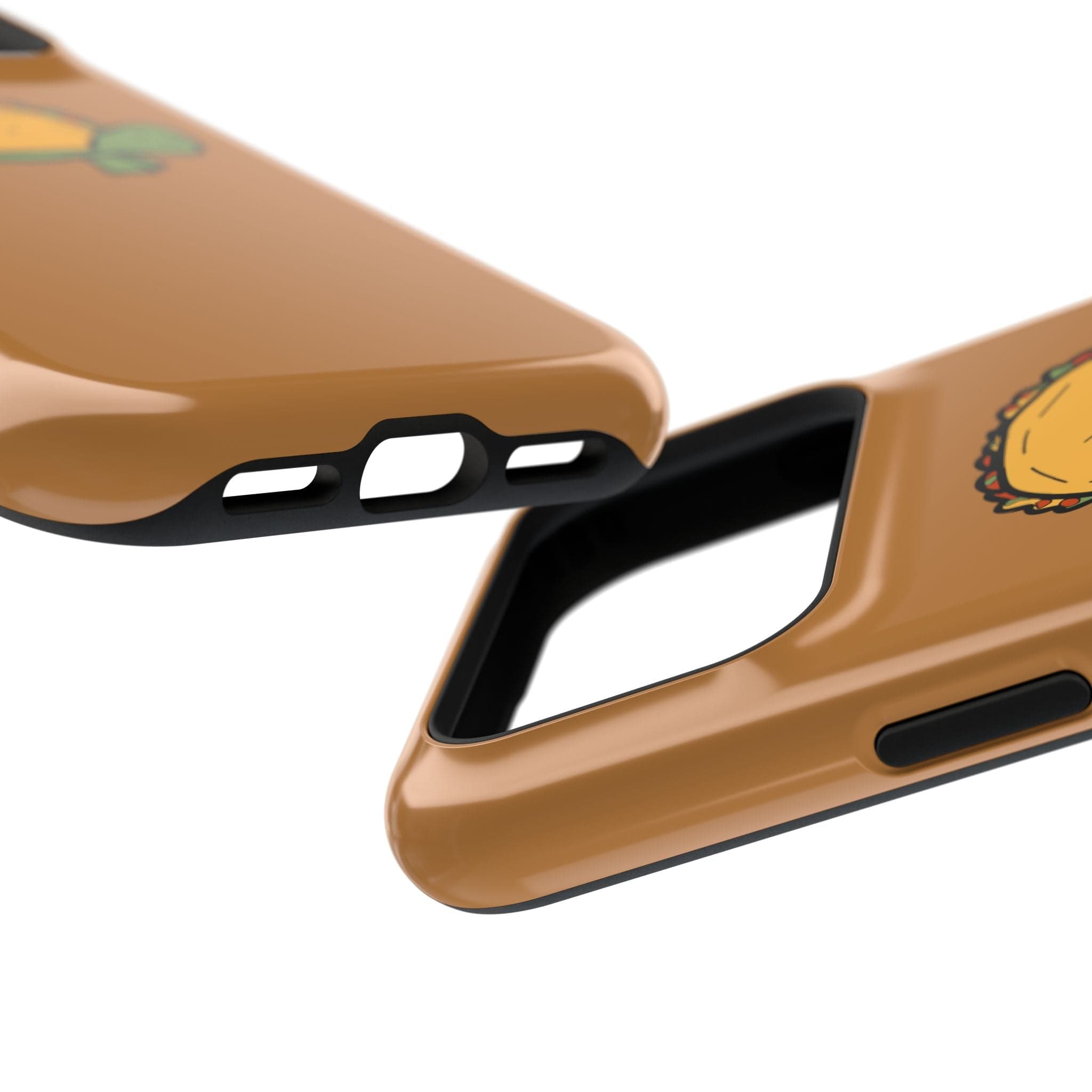 Cute Taco Turtle Phone Case — Impact-Resistant Protective iPhone Cover