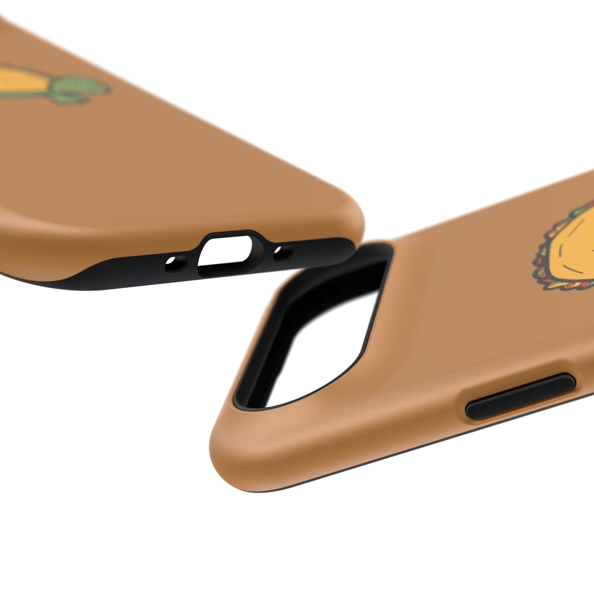 Cute Taco Turtle Phone Case — Impact-Resistant Protective iPhone Cover