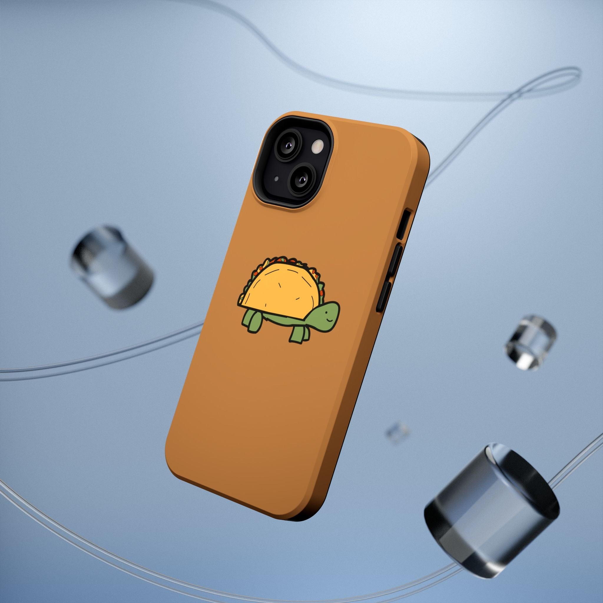 Cute Taco Turtle Phone Case — Impact-Resistant Protective iPhone Cover