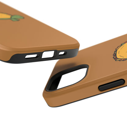 Cute Taco Turtle Phone Case — Impact-Resistant Protective iPhone Cover