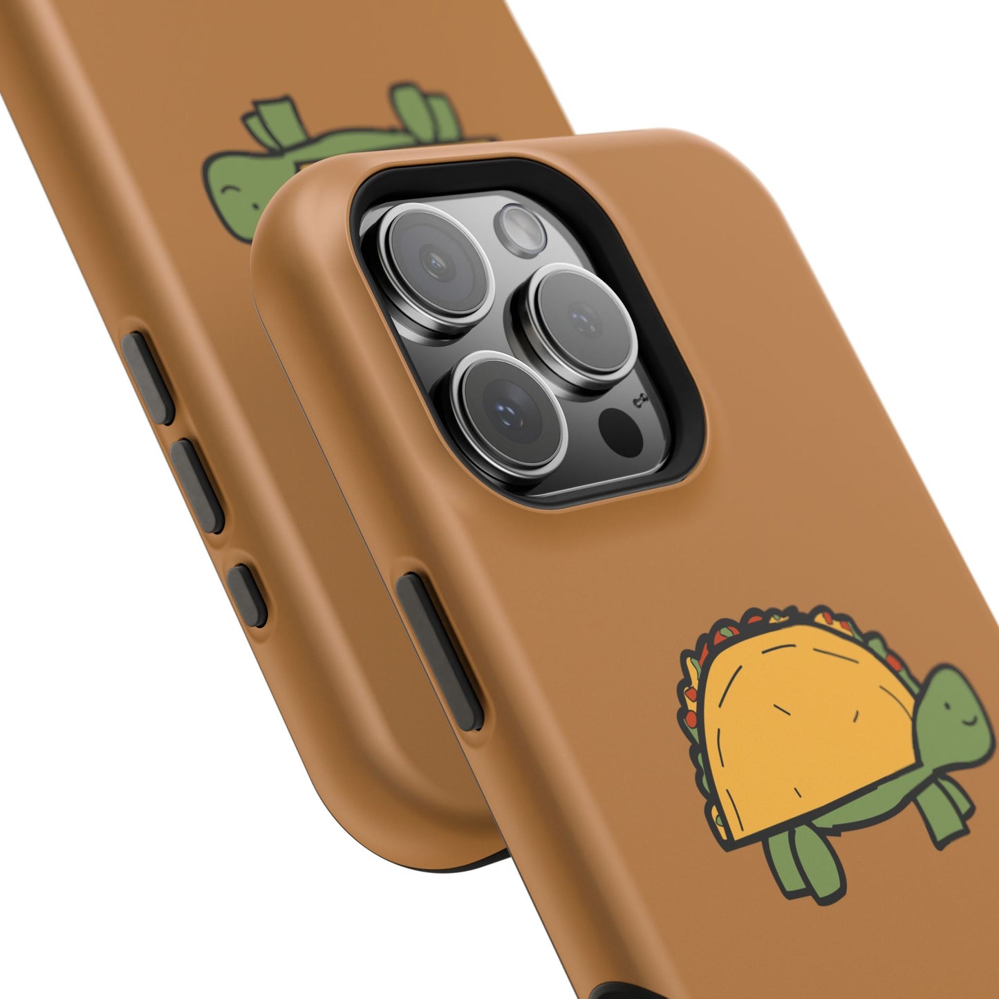 Cute Taco Turtle Phone Case — Impact-Resistant Protective iPhone Cover
