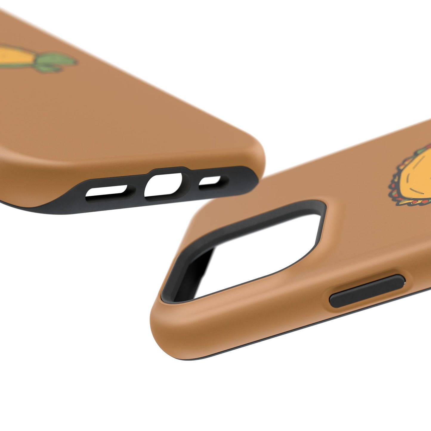 Cute Taco Turtle Phone Case — Impact-Resistant Protective iPhone Cover