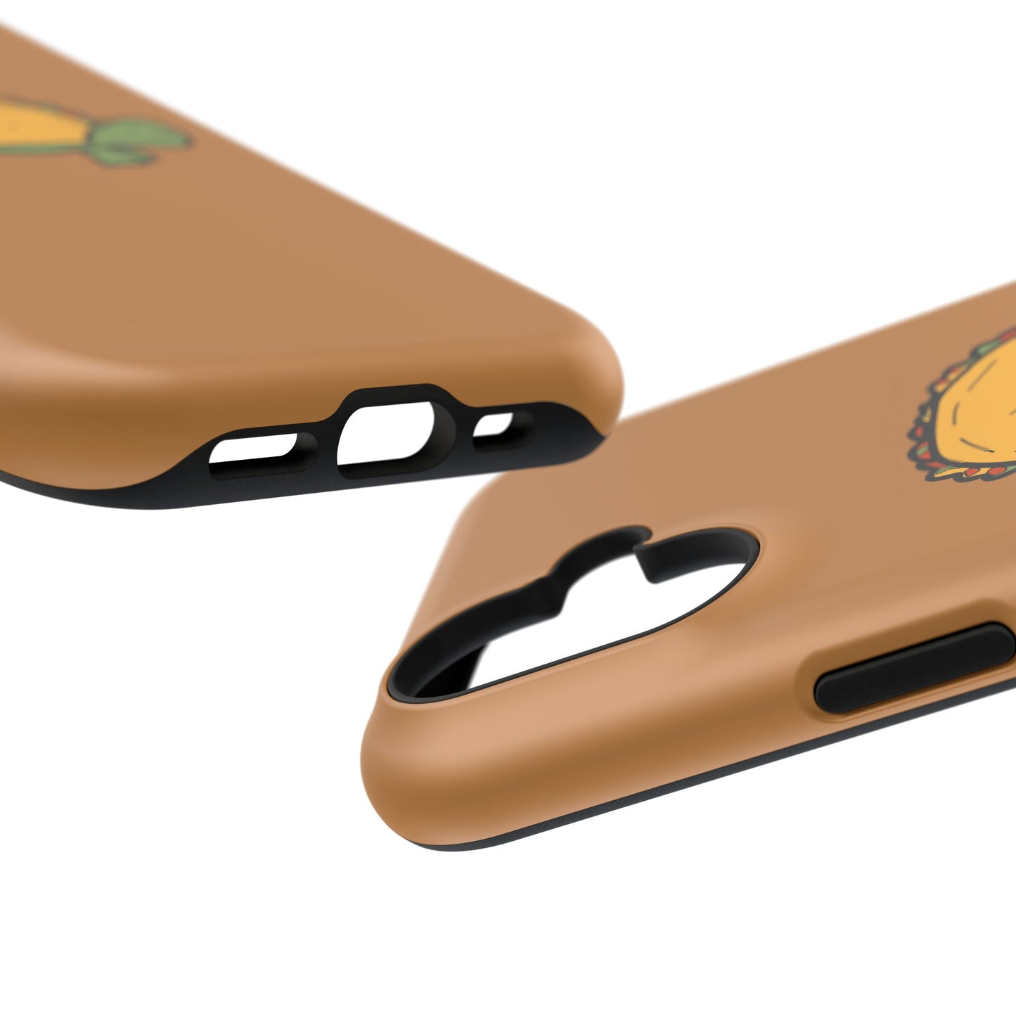Cute Taco Turtle Phone Case — Impact-Resistant Protective iPhone Cover