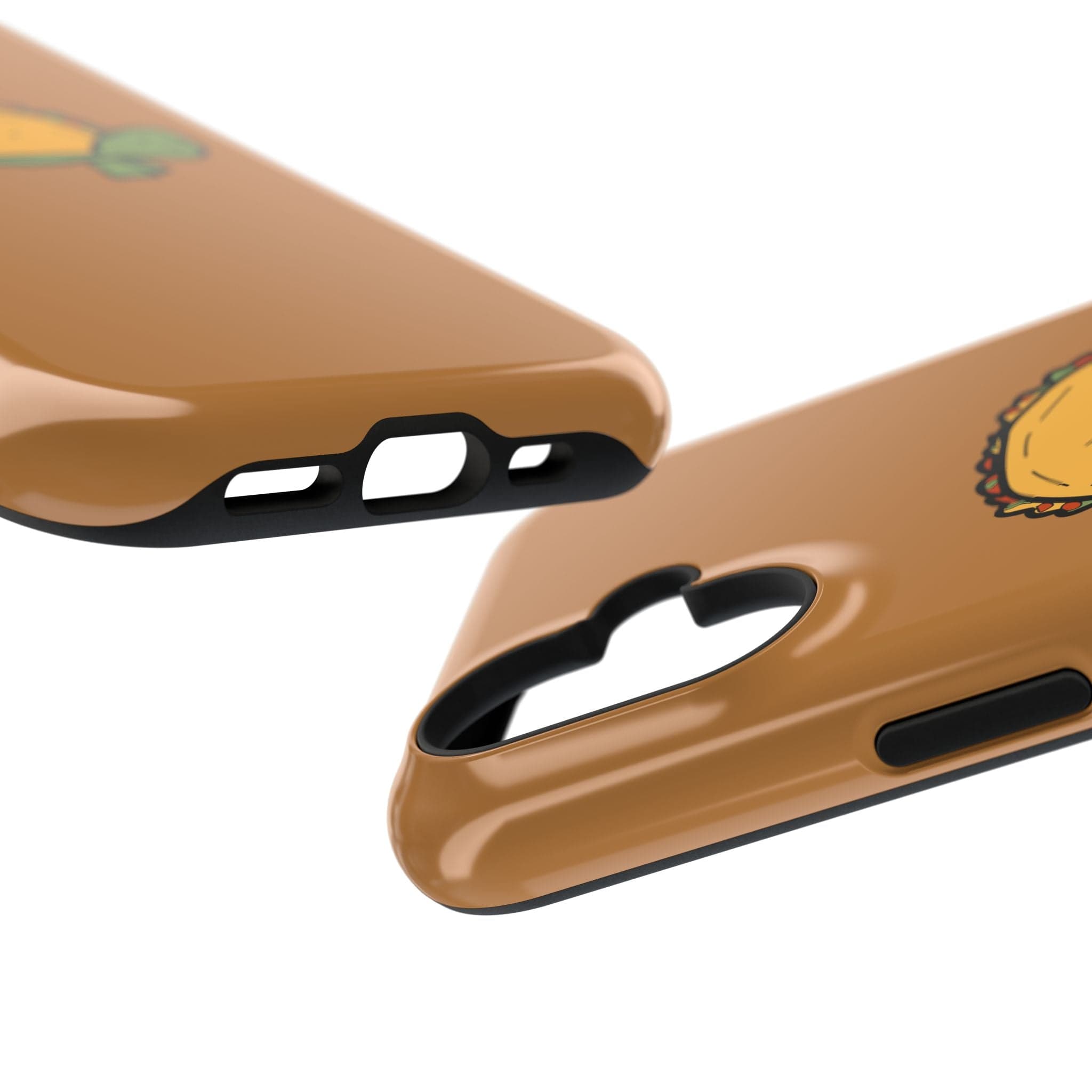 Cute Taco Turtle Phone Case — Impact-Resistant Protective iPhone Cover