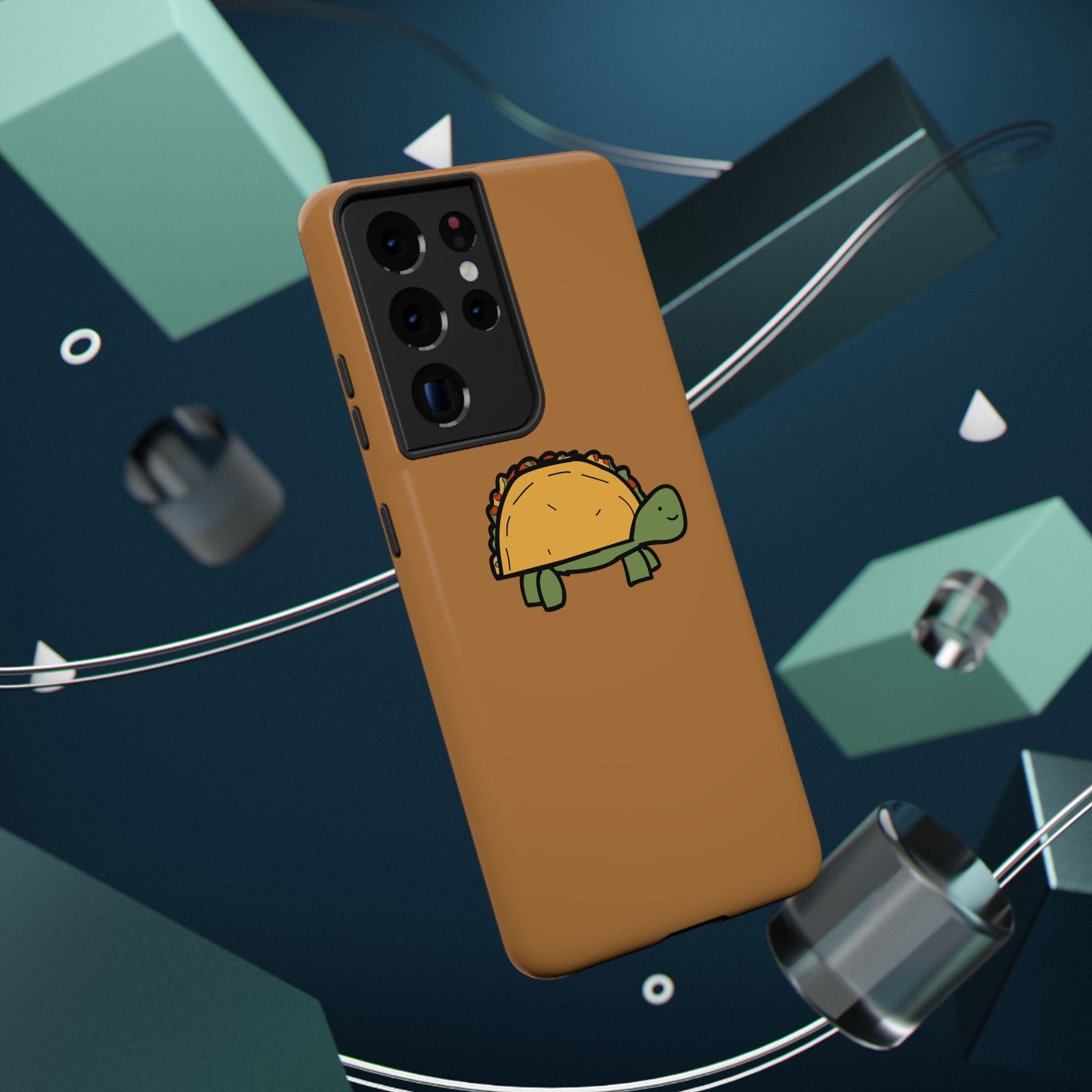 Cute Taco Turtle Phone Case — Impact-Resistant Protective iPhone Cover