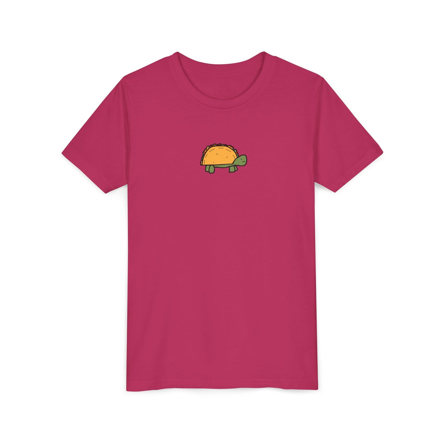 Kids Taco Turtle Tee - Cute Kids Graphic Short Sleeve Shirt