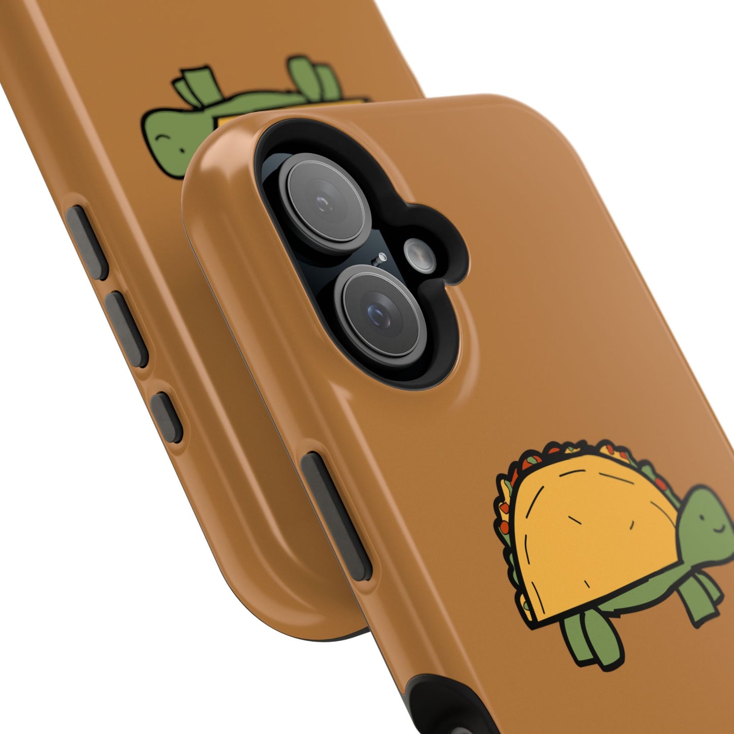 Cute Taco Turtle Phone Case — Impact-Resistant Protective iPhone Cover