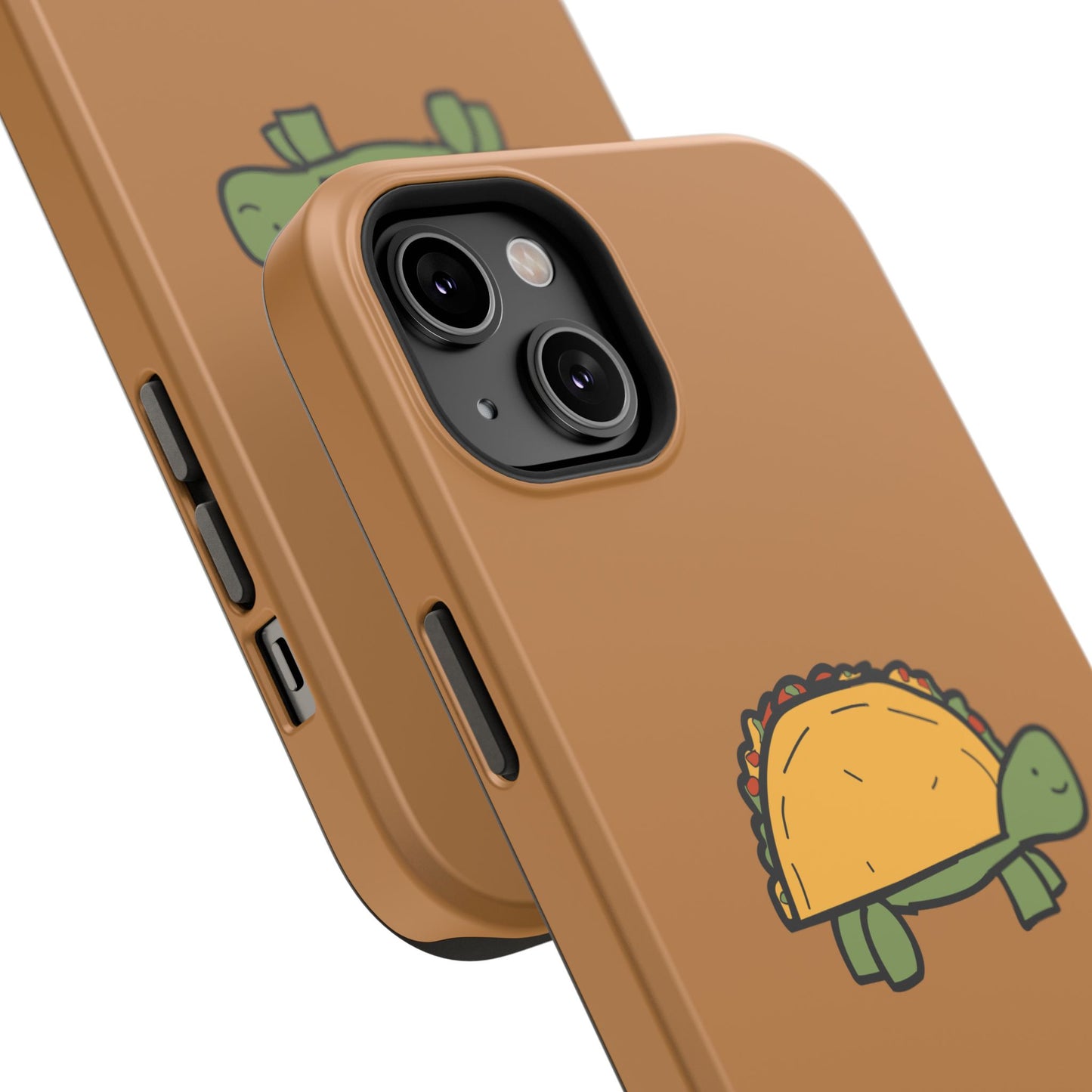 Cute Taco Turtle Phone Case — Impact-Resistant Protective iPhone Cover