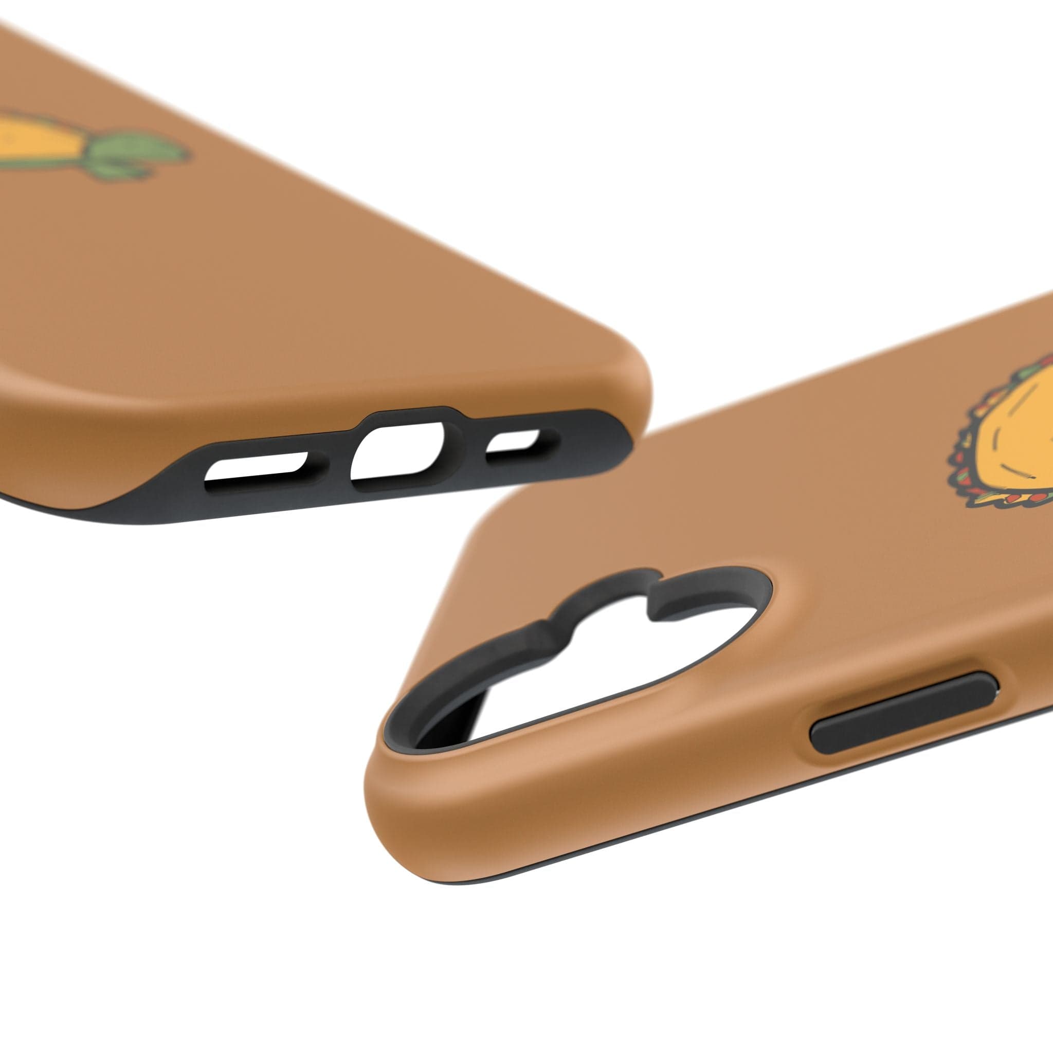 Cute Taco Turtle Phone Case — Impact-Resistant Protective iPhone Cover