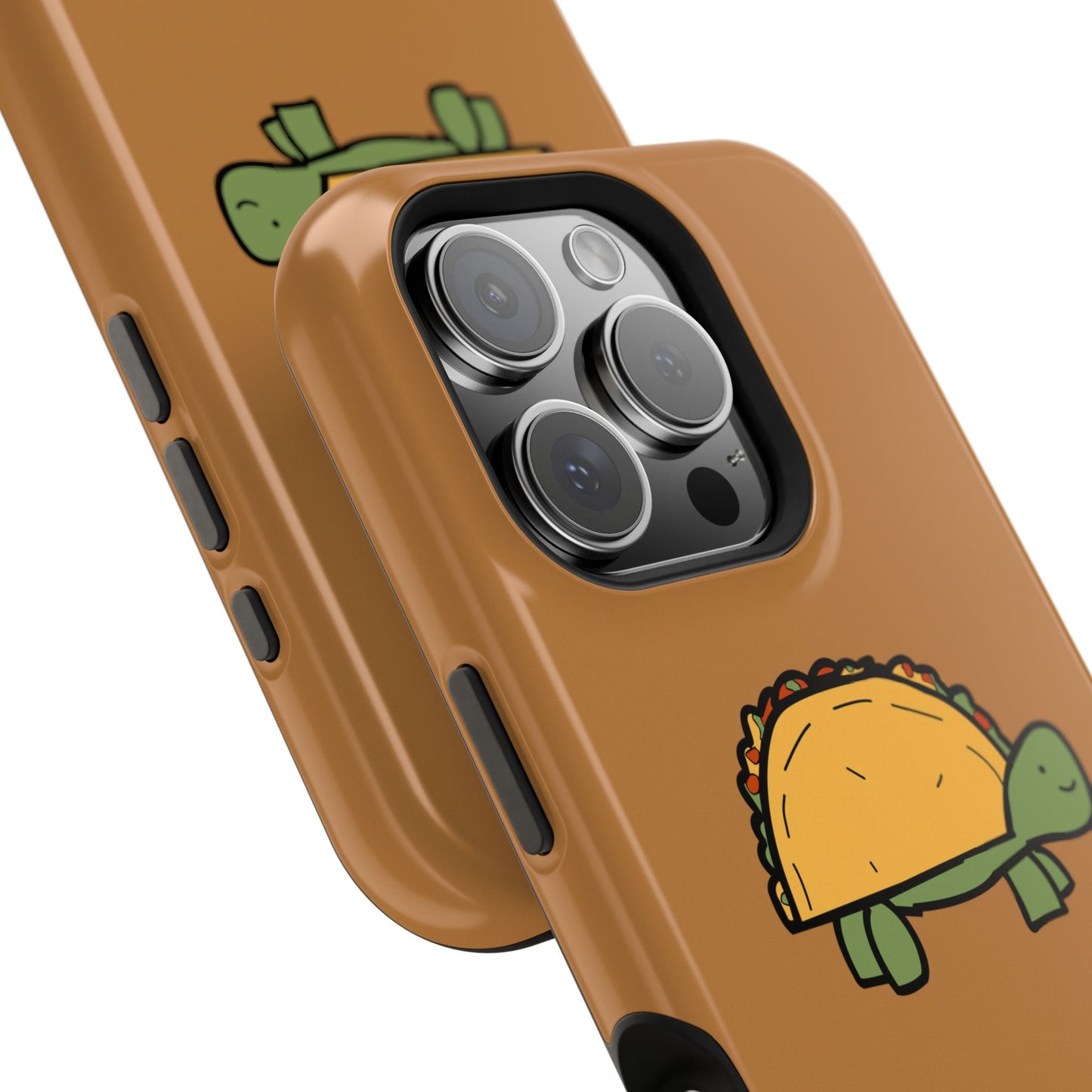 Cute Taco Turtle Phone Case — Impact-Resistant Protective iPhone Cover