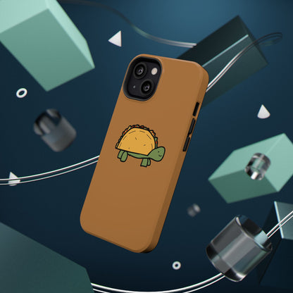 Cute Taco Turtle Phone Case — Impact-Resistant Protective iPhone Cover