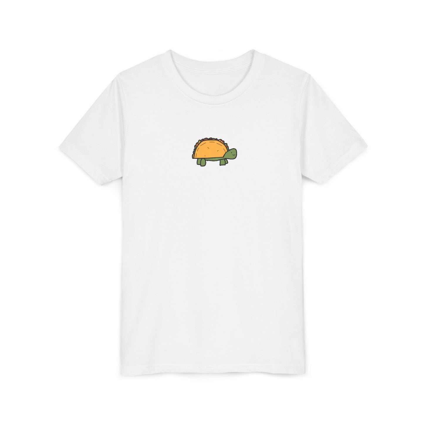 Kids Taco Turtle Tee - Cute Kids Graphic Short Sleeve Shirt
