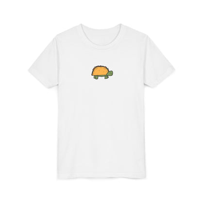 Kids Taco Turtle Tee - Cute Kids Graphic Short Sleeve Shirt