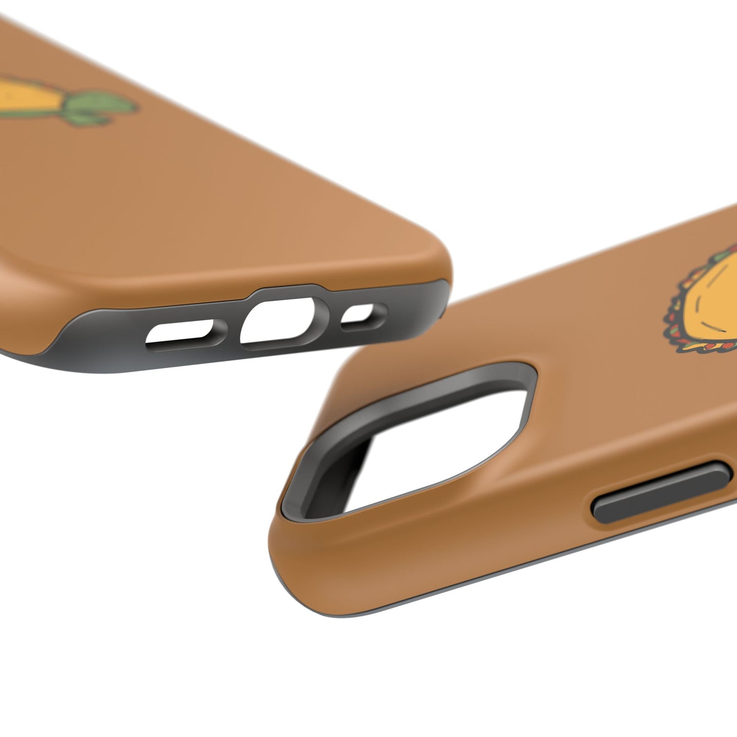 Cute Taco Turtle Phone Case — Impact-Resistant Protective iPhone Cover