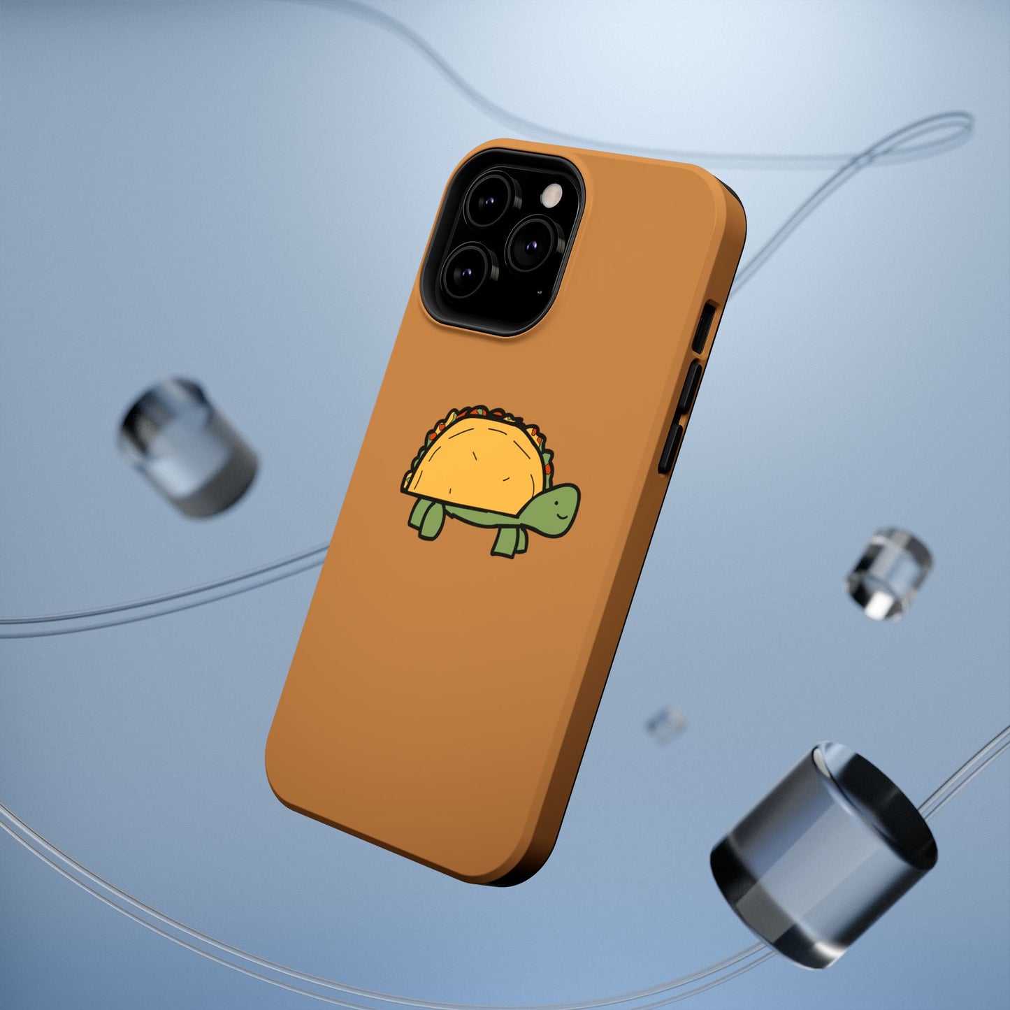 Cute Taco Turtle Phone Case — Impact-Resistant Protective iPhone Cover